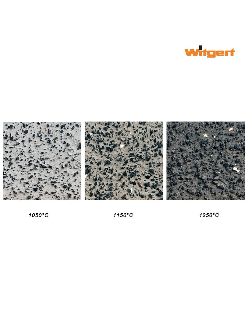 WITGERT 27 black stone zwart 25% zwarte ch. 0.5-2 mm  1100°-1250°C