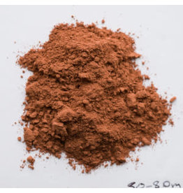 kleipoeder rood - max 1200°C     5 kg