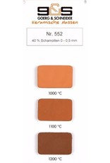 G&S CREATON GS552 roodbakkend chamotte 40 %  0-0.5 mm 980°-1220°C