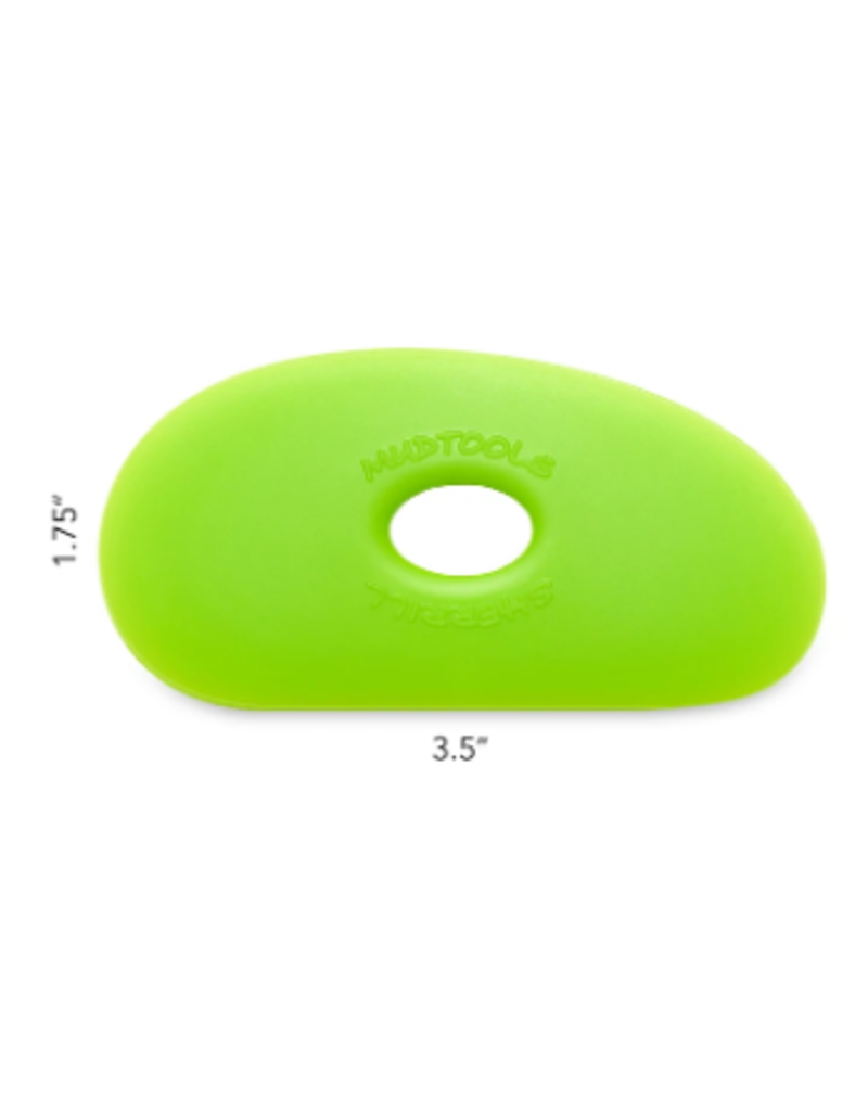 MUDTOOLS Mudtools shape 1 - groen hard 9 x 4.5 cm