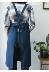 Potters for potters Pottersschort denim donkerblauw