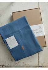 Potters for potters Pottersschort denim donkerblauw