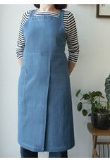 Potters for potters Pottersschort denim lichtblauw