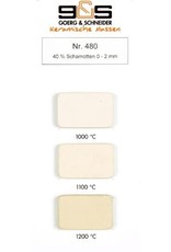G&S CREATON GS480 witbakkend chamotte 40% 0-2 mm  1100°-1260°C