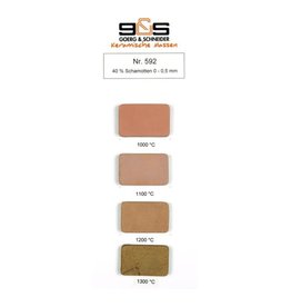 G&S CREATON GS592 roze geel chamotte 40 %  0-0.5 mm 980°-1300°C