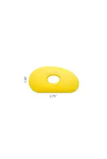 MUDTOOLS Mudtools shape 0 -  geel soft 7 x 3.5 cm