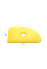 MUDTOOLS Mudtools shape 4  - geel soft 10,8 x 5 cm