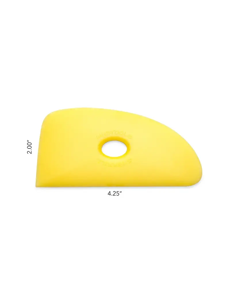 MUDTOOLS Mudtools shape 4  - geel soft 10,8 x 5 cm