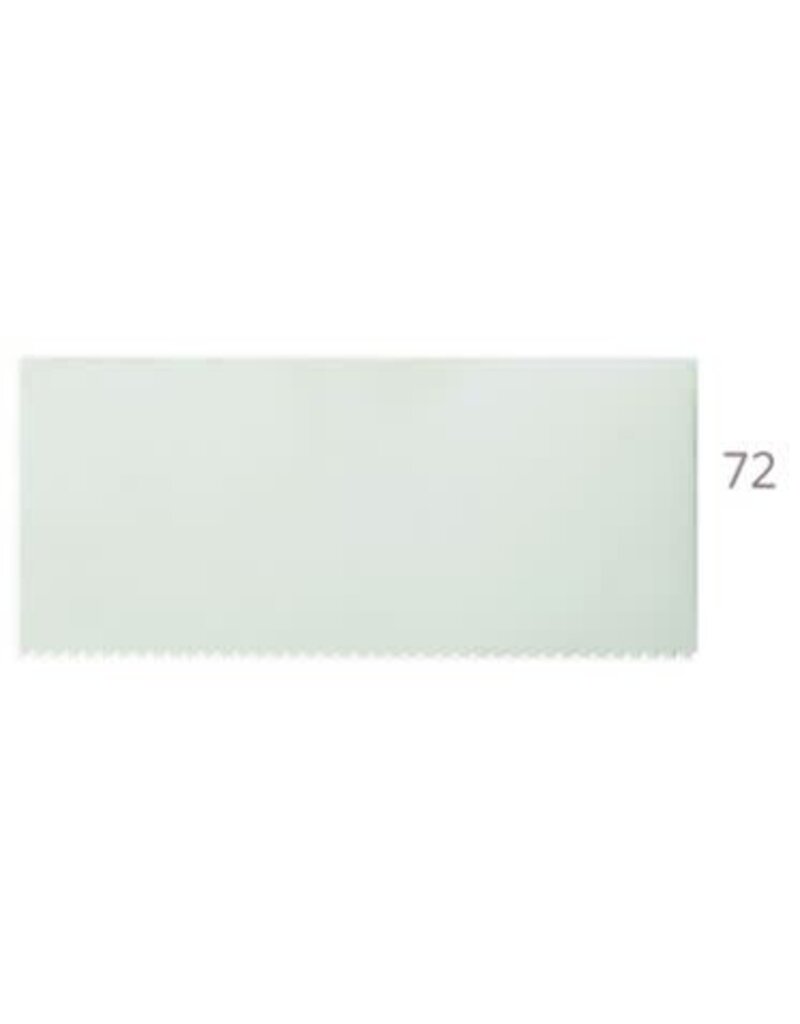 seladon lomer inox rechthoek hard getand  16x7 cm