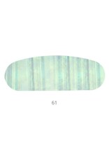 seladon lomer staal recht rond groot  12.5 x 4.5 cm