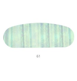 seladon lomer staal recht rond groot  12.5 x 4.5 cm