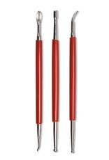 sgraffito graveerset rubber 3 delig