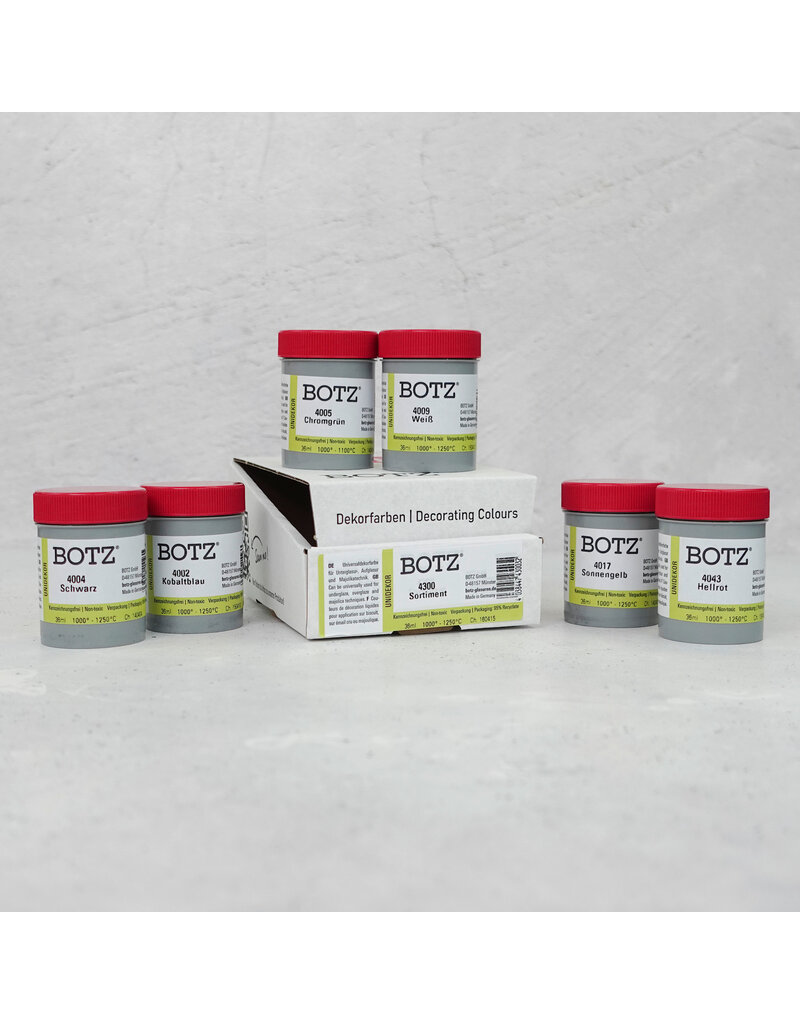 BOTZ 4300 unidekor assortiment 6 x 36 ml