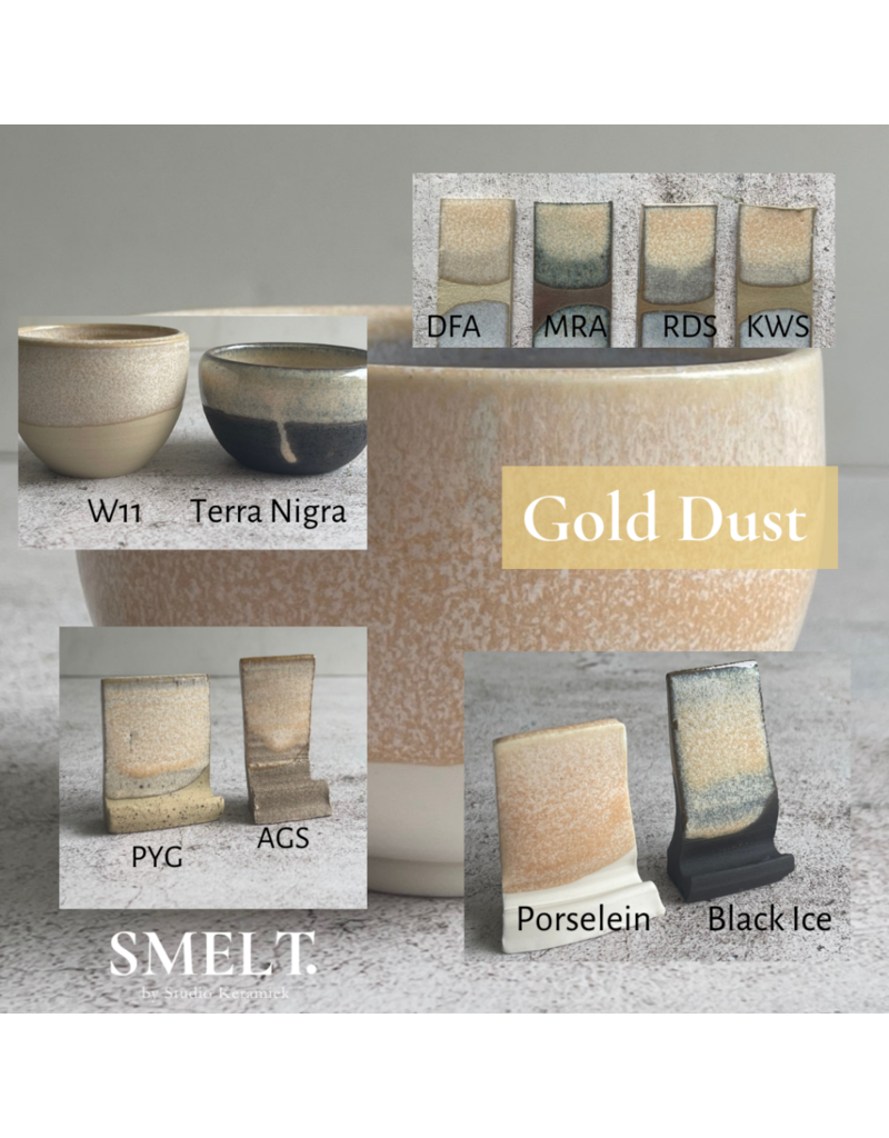 SMELT. SMELT.  Gold Dust 600 g 1220° - 1260°C
