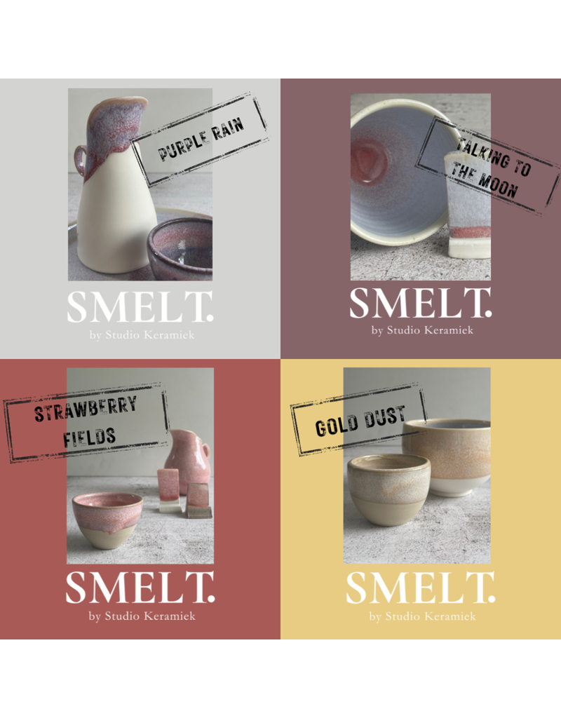 seladon DEMO SMELT.glazuren op vrijdag 30 mei tss 10 en 12 u