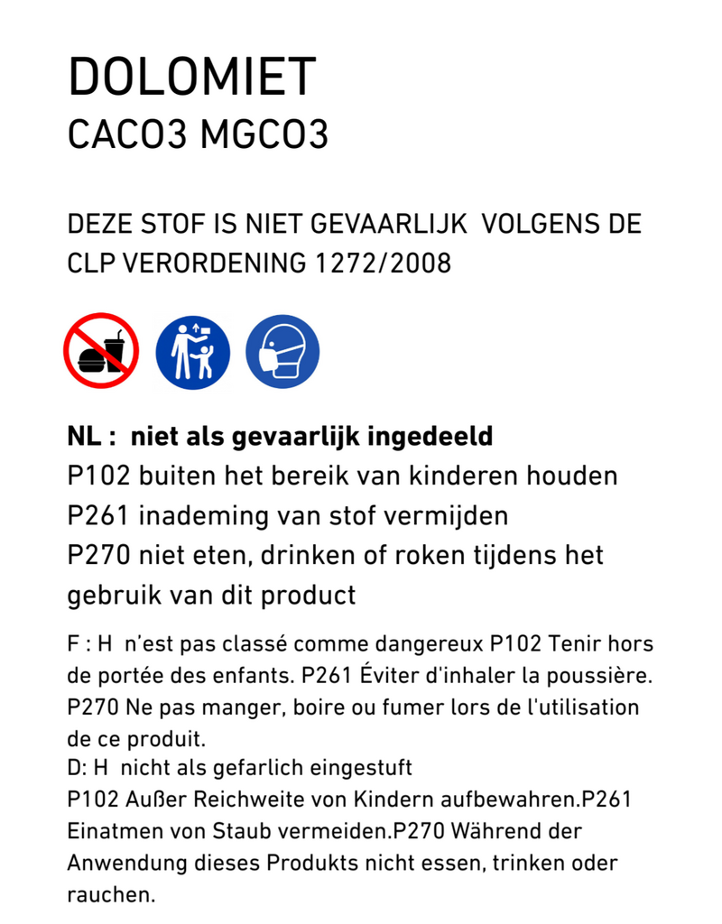 seladon dolomiet  1 kg