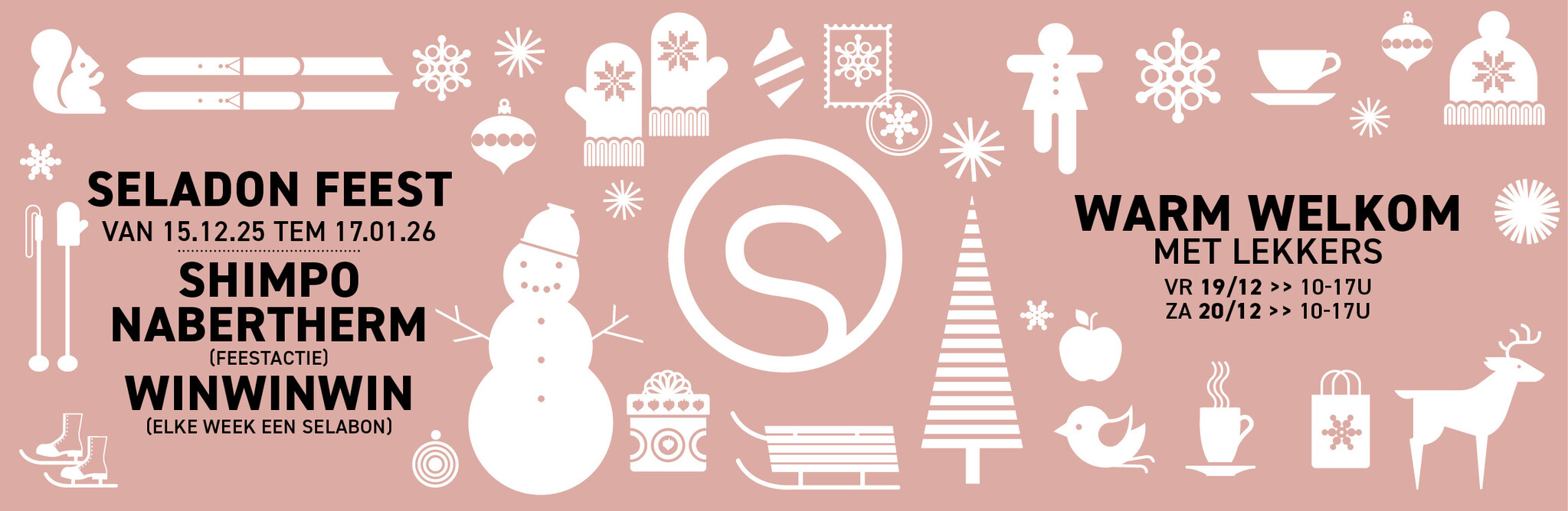 seladon feest tot 17 januari