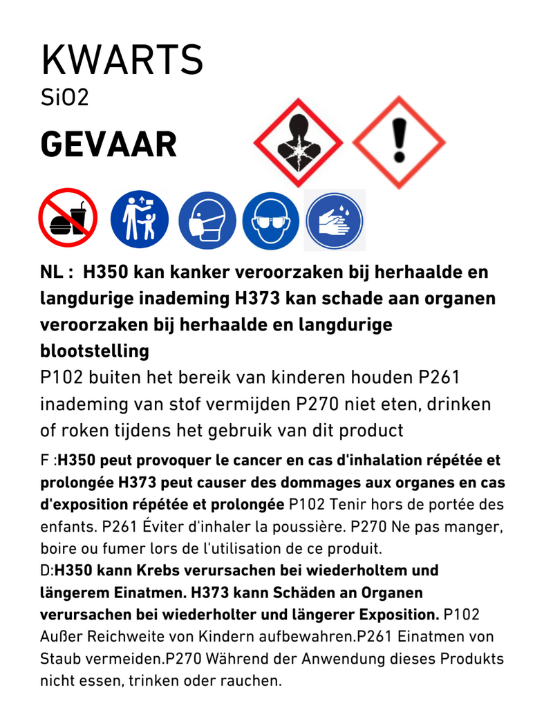 seladon kwarts  2,5 kg