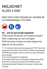 seladon molochiet chamotte 0-0.5mm 1 kg