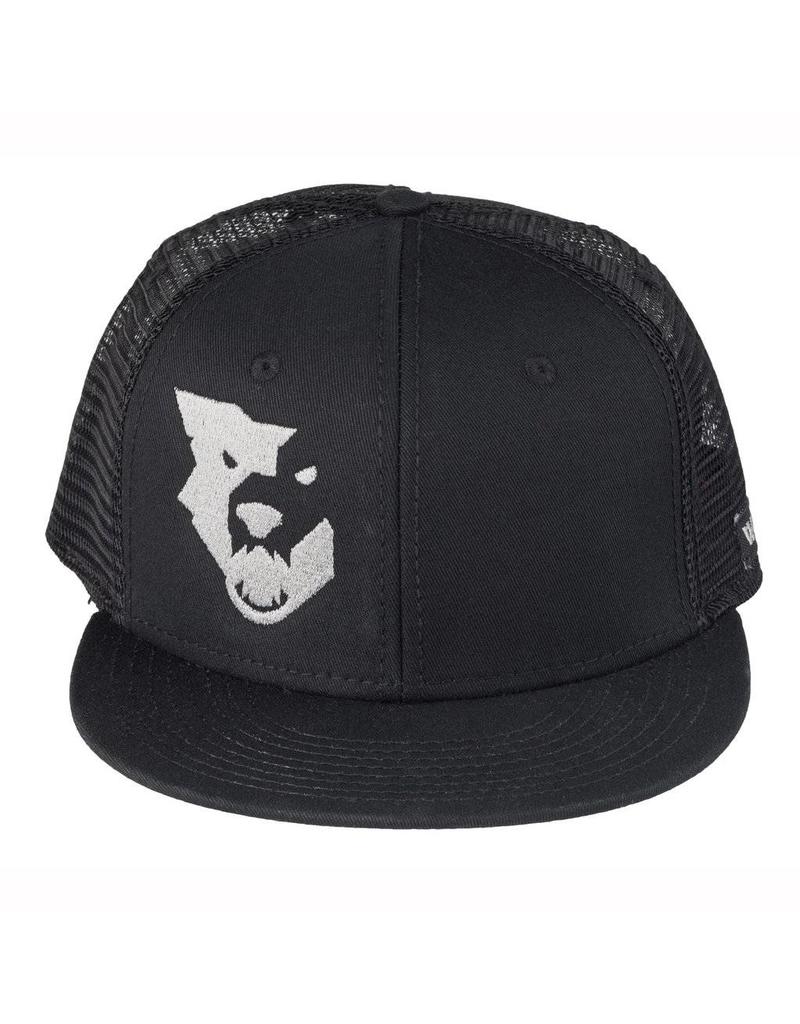 Wolf Tooth Components  WOLF TOOTH LOGO FLAT BILL TRUCKER HAT