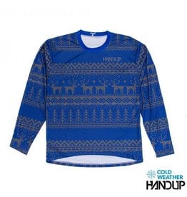Handup  Tacky Sweater Technical Trail Jersey LS - BLUE