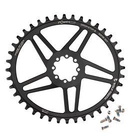 Wolf Tooth Components  Elliptical Direct Mount Chainring for SRAM 8-Bolt