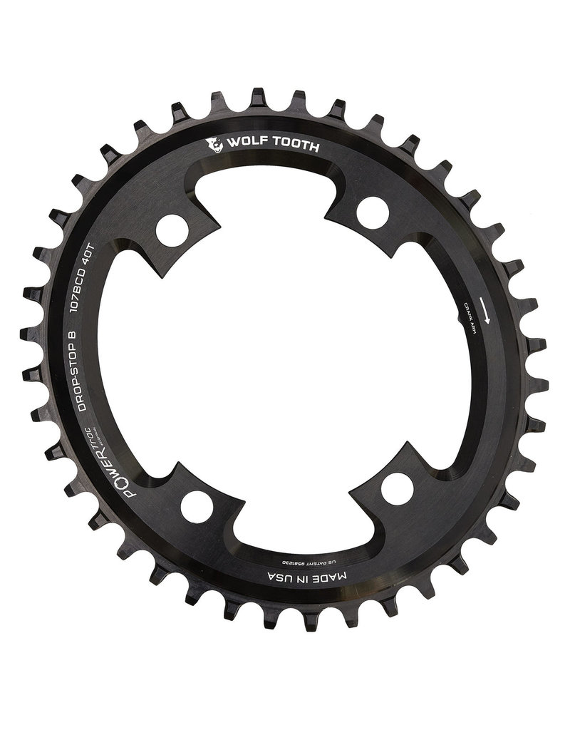 Wolf Tooth Components  Elliptical 107 BCD Chainring for SRAM