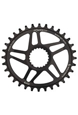Wolf Tooth Components Elliptical Direct Mount Chainrings for Shimano Cranks for Shimano 12spd Hyperglide+ Chain