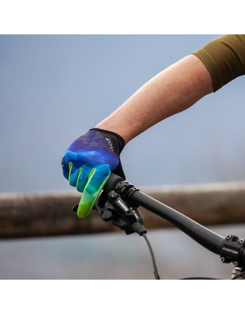 Handup  Gloves - Blue / Yellow Prizm