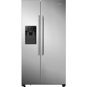 HiSense RS694N4IIF Side by Side 562L Zilver met Ijs/Water Dispenser