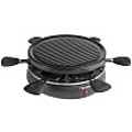 Bestron KRC300BL Raclette Zwart, 800 Watt