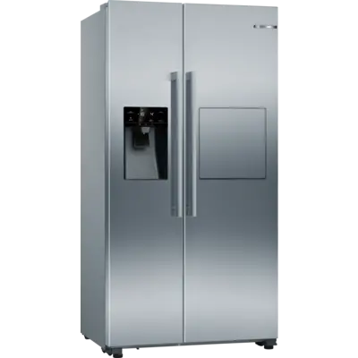 Bosch KAG93AIEP Amerikaanse koelkast met water/ijsdispenser GRIJS