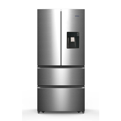 Ocean OFDK582NFX3 French Door Koelkast met Waterdispenser NON-PLUMBED