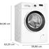 Bosch WGE02406NL wasmachine voorlader 7KG  14 Toeren