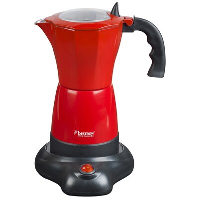 Bestron Espresso apparaat rood AES480