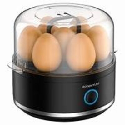 Inventum Inventum EK701B Eierkoker Zwart 700 Watt