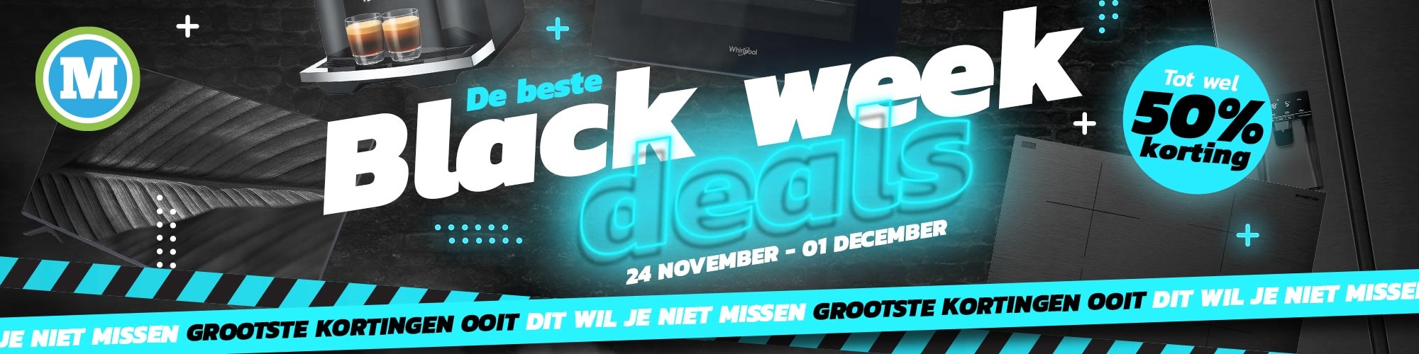 Black Week Deals Banner