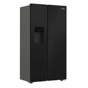 Whirlpool Whirlpool WHG26574WXK5E SBS / Amerikaanse Koelkast met water/ijsdispenser ZWART