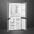 SMEG SMEG FQI48XD FREE STANDING FRIDGE INOX LOOK 488L