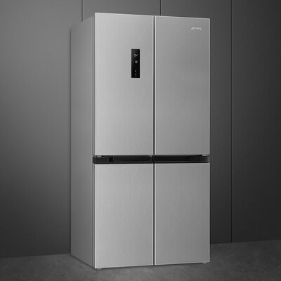 SMEG SMEG FQI48XD FREE STANDING FRIDGE INOX LOOK 488L