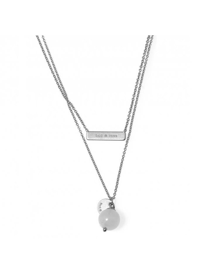 BudtoRose ketting Naomi Frost Silver