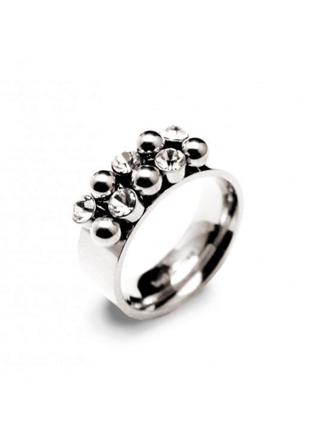 BudtoRose Ring Bazaar steel Silver