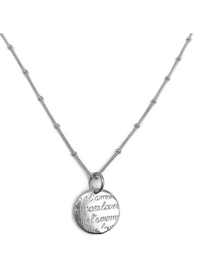 Ketting Amore Love 925 zilver