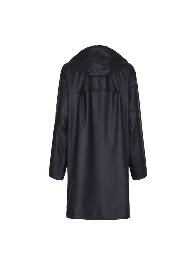 Regenjas Marina Long Rainjacket Black