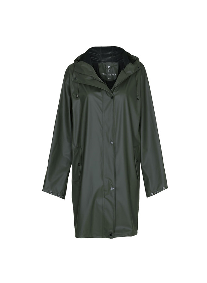 Regenjas Marina Long Rainjacket Green