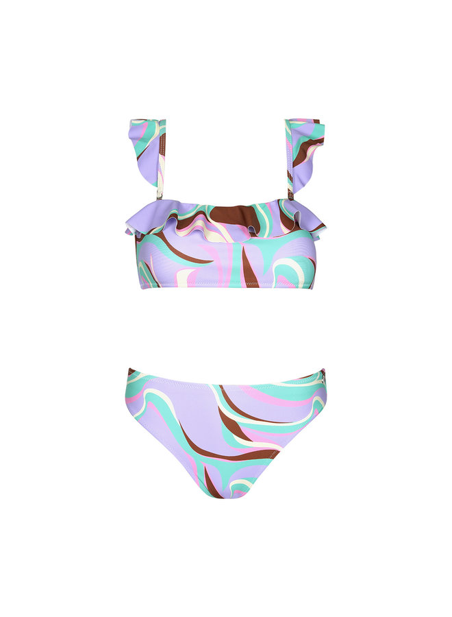 Bikini Retro Design Paars