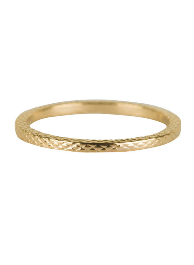 Ring Snake goud Steel R326