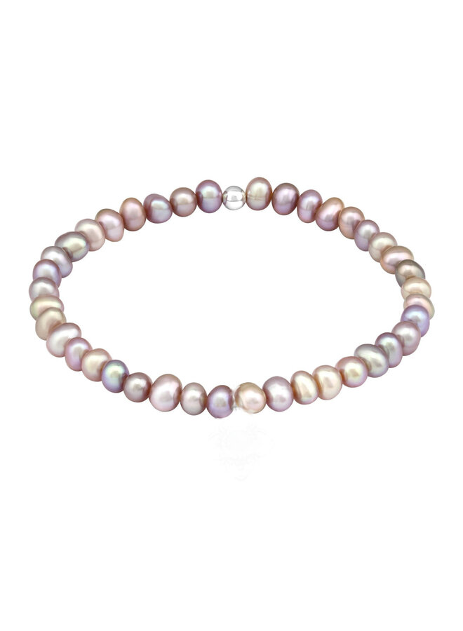 Armband pastel zoetwater parels