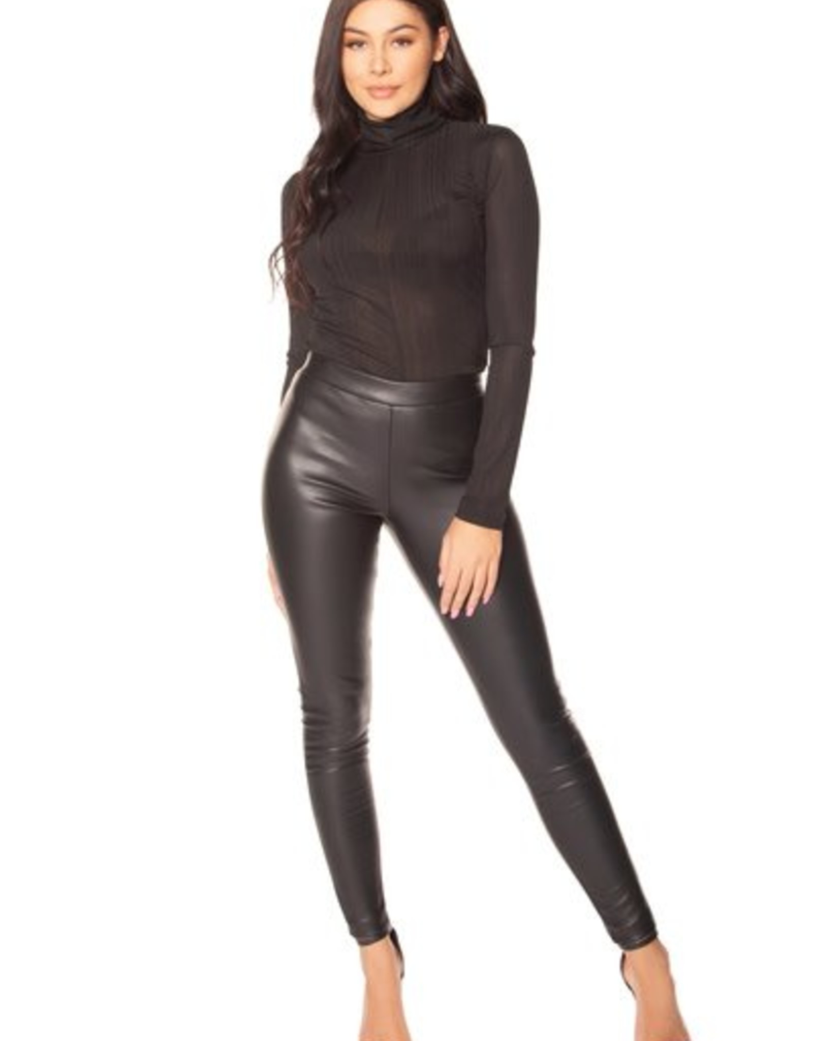 LA Sisters Faux Leather Legging