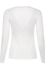 Nikkie Patty Top Solid Off white